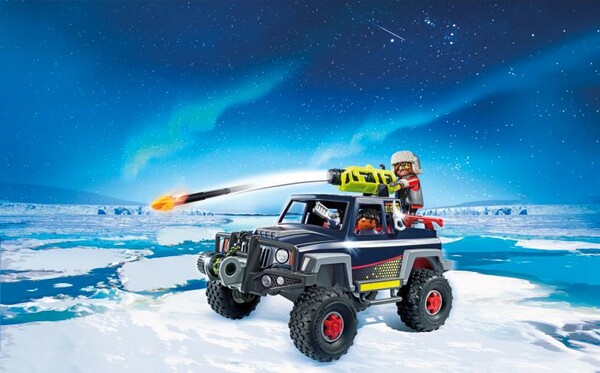 Playmobil Playmobil 9059 Véhicule tout terrain avec pirates des glaces 4008789090591