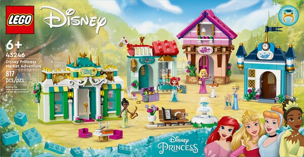 LEGO LEGO 43246 Les aventures des princesses Disney au marché 673419390071