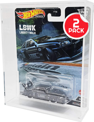 Evoretro EvoRetro acrylic for hot wheels premium 2pk 3701492108232