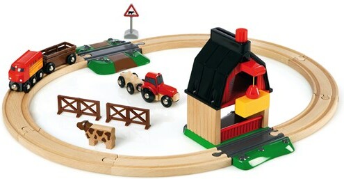 Brio Train Brio Train en bois Circuit de la ferme 33719 7312350337198