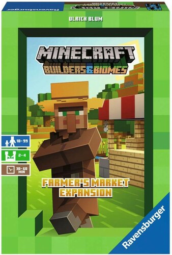 Ravensburger Minecraft: Builders & Biomes (fr/en) Ext Marché du fermier 4005556268696