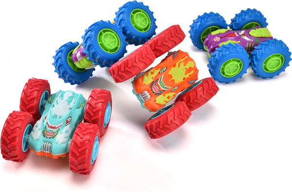 Dickie Toys dickie - véhicule à friction 10 cm monster flippy 4006333088674