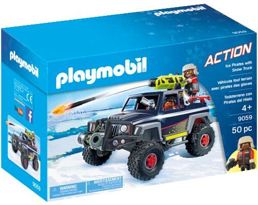 Playmobil Playmobil 9059 Véhicule tout terrain avec pirates des glaces 4008789090591