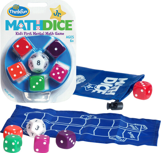 ThinkFun Math Dice Jr. (junior) (fr/en) 019275315153