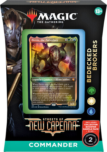 Wizards of the Coast MTG Streets of New Capenna Commander Deck Bedecked Brokers *