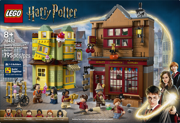 LEGO LEGO 76452 Magasin d'accessoires de Quidditch™ et marchand de glaces 673419403856