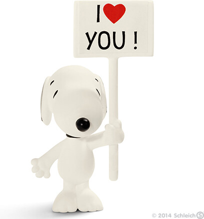 Schleich Schleich 22006 Snoopy I love you! (je t'aime) (août 2014) 4005086220065