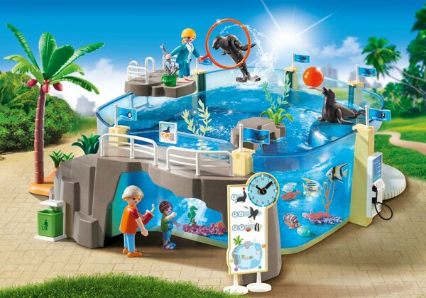Playmobil Playmobil 9060 Aquarium marin 4008789090607
