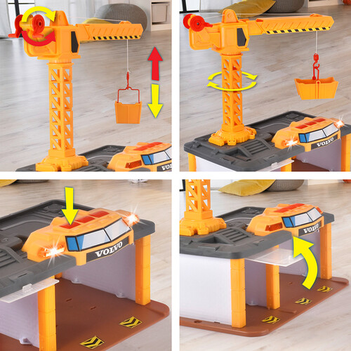 Dickie Toys Station de construction Volvo 4006333080531