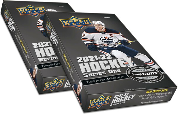 Upper Deck Upper Deck series one Hockey 21/22 Booster Box 053334968249