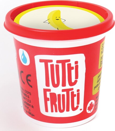 Tutti Frutti Pâte à modeler 100g banane (fr/en) 061404128110