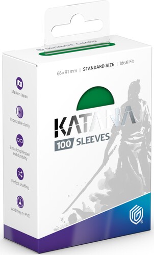 ultimate guard Protecteurs de cartes Standard Katana standard jade garden 66x91mm 100ct 4056133026659