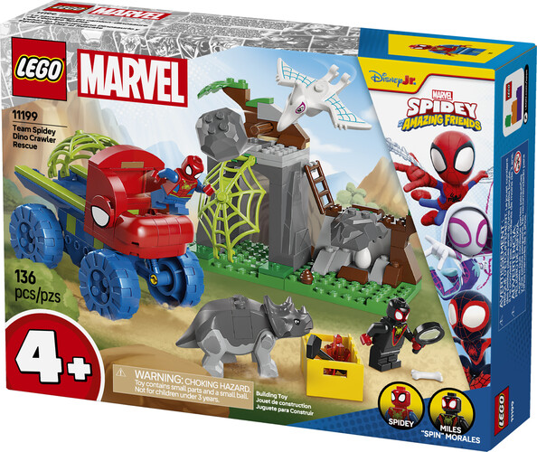 LEGO LEGO 11199 Sauvetage de l’équipe Spidey en dino-véhicule 673419404365