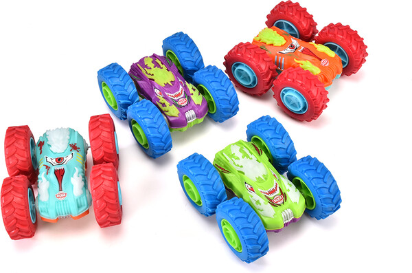 Dickie Toys dickie - véhicule à friction 10 cm monster flippy 4006333088674