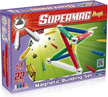Supermag Supermag construction magnétique 22 pièces 8027352001143