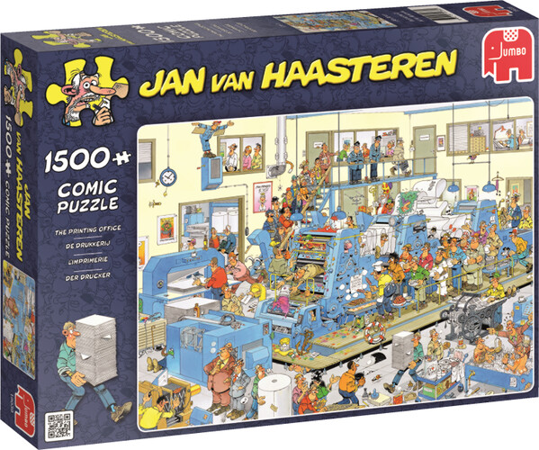 Jumbo Casse-tête 1500 Jan van Haasteren - l'imprimerie 8710126190395