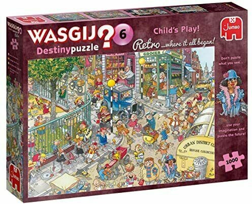 Jumbo Casse-tête 1000 Wasgij Retro Destiny #06 Jeux d'enfants 8710126250150