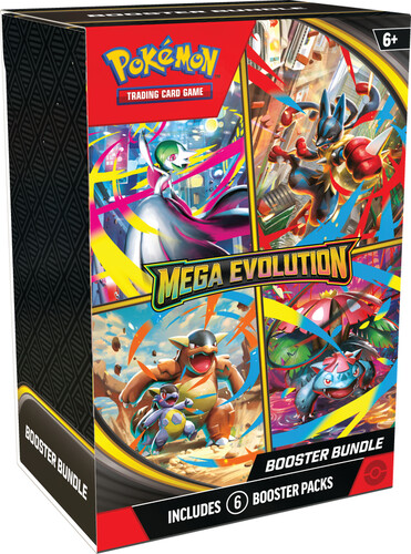 Pokémon Pokemon Mega Evolution - booster bundle (6) 196214115545
