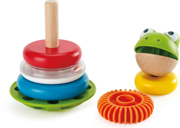 Hape Anneaux à empiler M. Grenouille 6943478024953