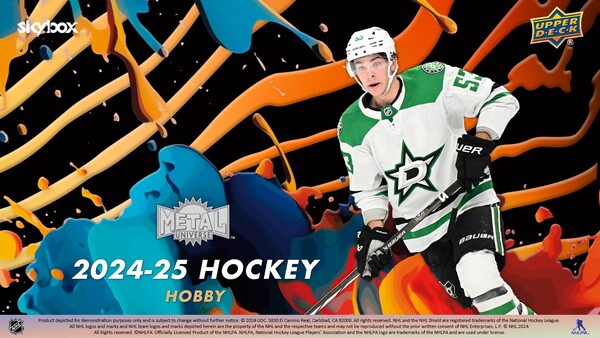 Upper Deck Upper Deck Skybox Metal Universe Hockey 24/25 Hobby Booster Box 053334305495