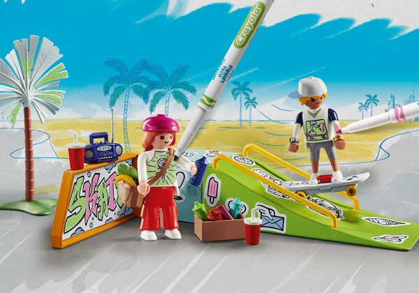 Playmobil Playmobil 71515 Couleur - Skatepark 4008789715159