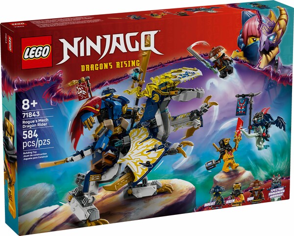 LEGO LEGO 71843 Le robot dragonnier de Rogue 673419405126