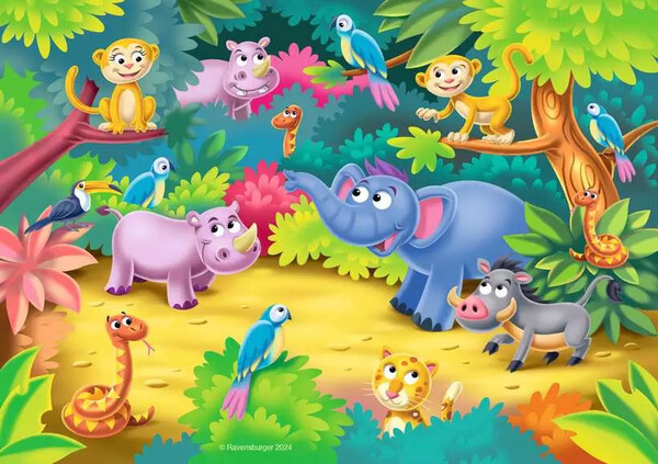 Ravensburger casse-tête Casse-tête 6-8-10-12 progressif How many can you count? 4005555040651