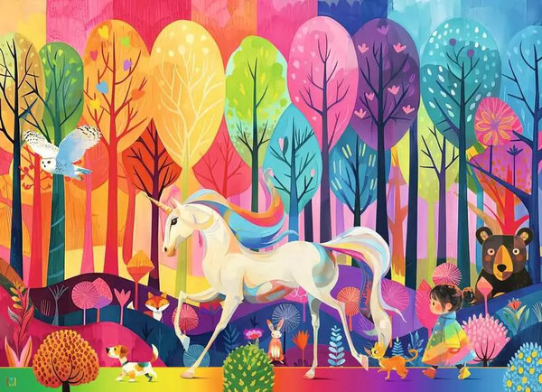 Ravensburger casse-tête Casse-tête 60 La forêt fantastique 4005555043027
