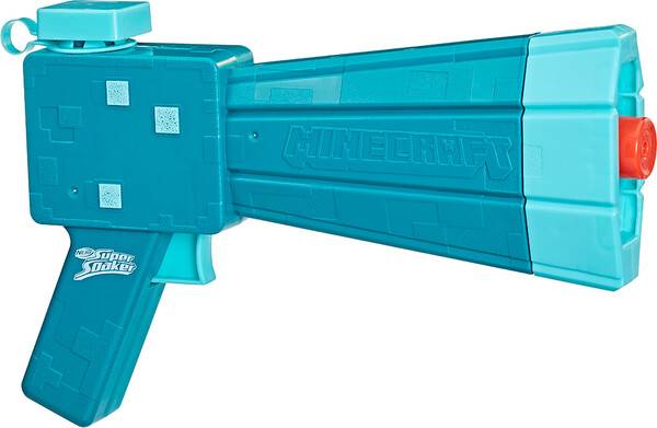 Nerf Pistolet à eau - Nerf Super Soaker Minecraft Blaster Glow squid 5010994193492