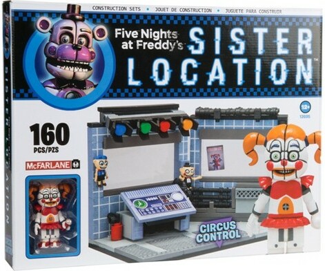 Five Nights at Freddy's Five nights at freddy's Toys circus control mcfarlane 787926126952