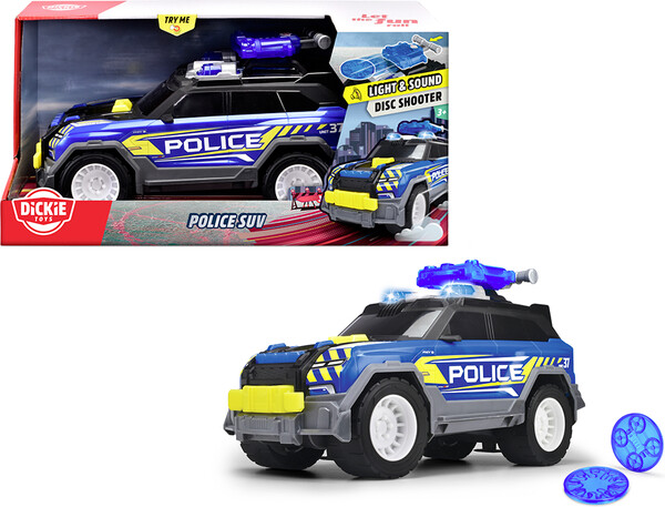 Dickie Toys City Heroes - vus de police son et lumière 30cm 4006333088629
