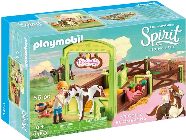 Playmobil Playmobil 9480 Spirit Abigaëlle et Boomerang avec box 4008789094803