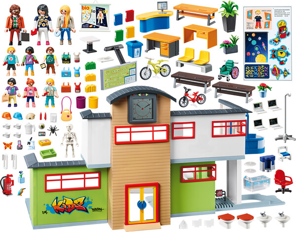 Playmobil Playmobil 9453 École aménagée 4008789094537