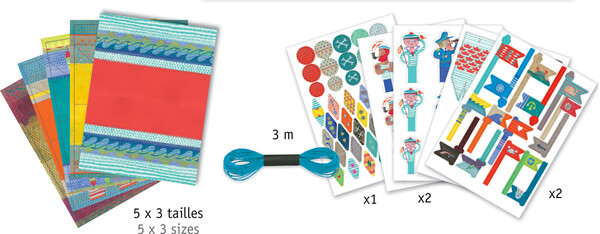 Djeco Origami bateaux sur l'eau (fr/en) 3070900087798