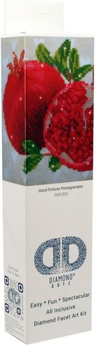 Diamond Dotz Broderie Diamant - Pomegranates (Good Fortune Pomegranates) (Diamond Painting, peinture diamant) 4897073243504