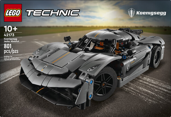 LEGO LEGO 42173 L’hypervoiture Koenigsegg Jesko Absolut grise 673419389150
