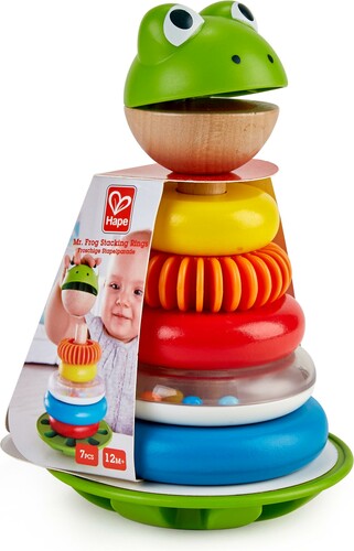 Hape Anneaux à empiler M. Grenouille 6943478024953