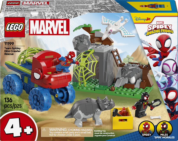LEGO LEGO 11199 Sauvetage de l’équipe Spidey en dino-véhicule 673419404365