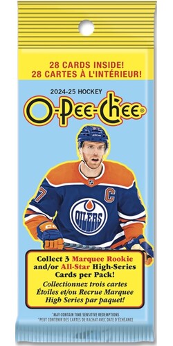 Upper Deck Upper Deck O-Pee-Chee Hockey 24/25 Fat Pack Booster 053334708302
