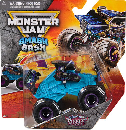 Monster Jam monster jam - 1:64 camion smash & bash *