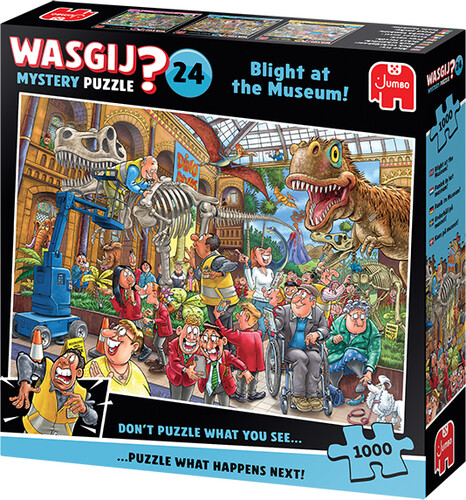 Jumbo Casse-tête 1000 Wasgij Mystery #24 Panique au musée ! 8721017604112