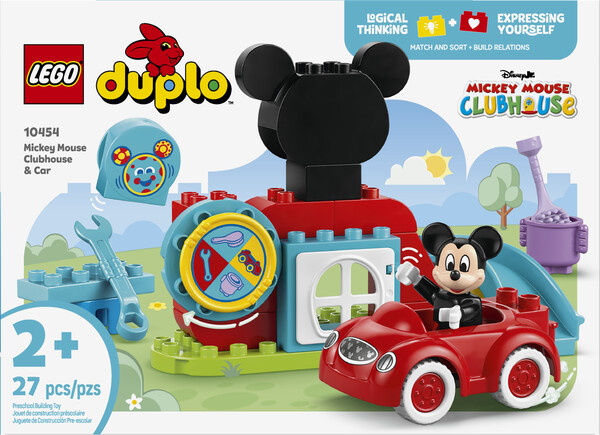 LEGO LEGO 10454 Mickey Mouse Clubhouse & Car 673419405805