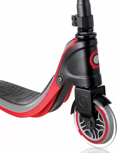 Globber Trottinette Globber Flow 125 Scooter - Noir et rouge 4897070180314