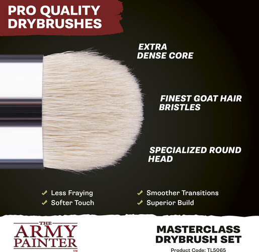 The Army Painter Warpaints Tools - Masterclass: Drybrush Set 5713799506503