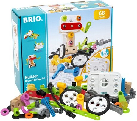 Brio Construction Brio Construction 34592 Coffret Builder et enregistreur vocal 7312350345926
