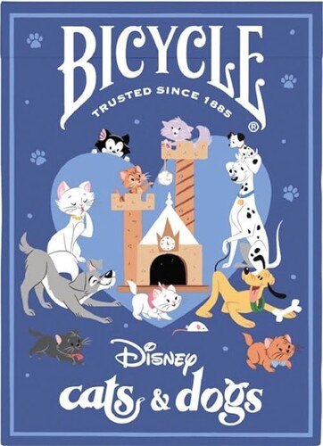 Bicycle Cartes à jouer - disney cats and dogs 073854098653
