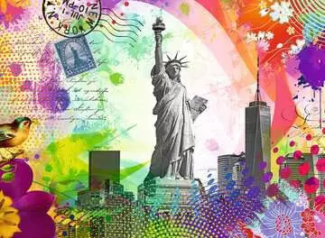 Ravensburger Casse-tête 500 Carte postale de New York 4005555003687