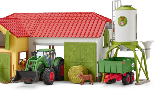 Schleich Schleich 42379 Tracteur avec remorque 4055744039324