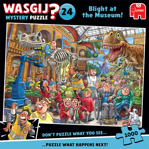 Jumbo Casse-tête 1000 Wasgij Mystery #24 Panique au musée ! 8721017604112