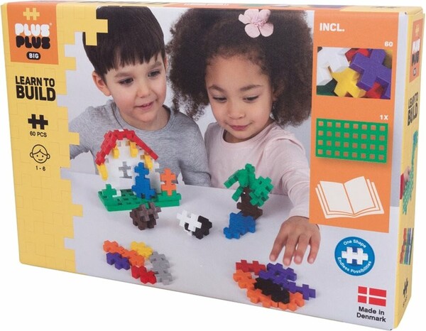 Plus-Plus Plus-Plus big Apprendre à bâtir 60 pièces 5710409200929